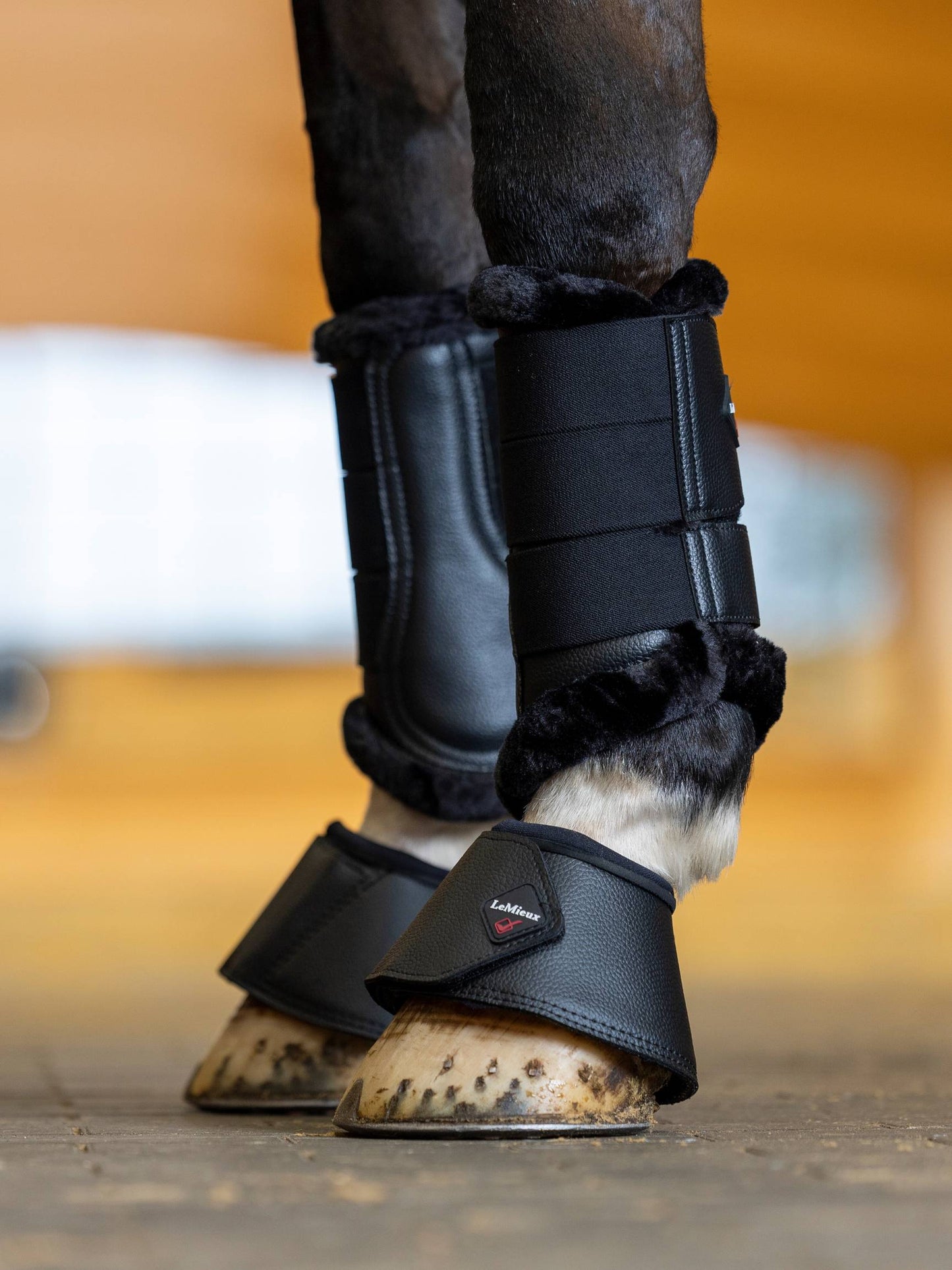 LM WrapRound klokke, Sort