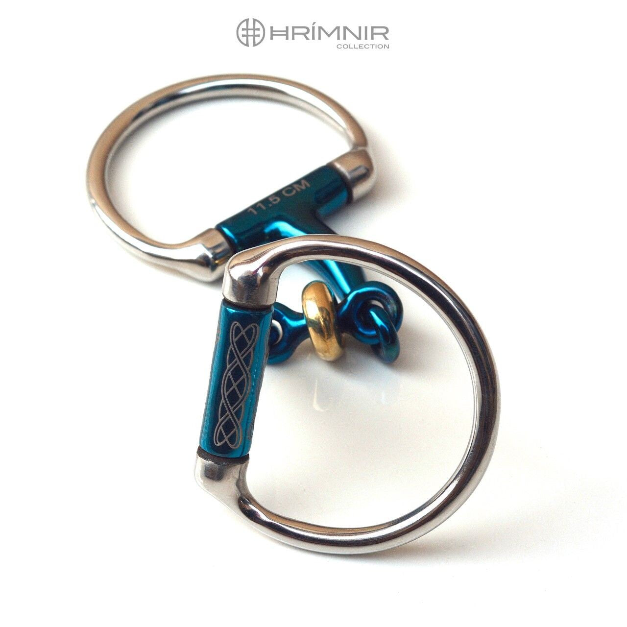 Hrímir Titanium Bit Dimma, Eggbutt, dubbelledad, 12 mm