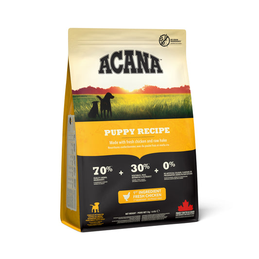 Acana Puppy Recipe Torrfoder för hund